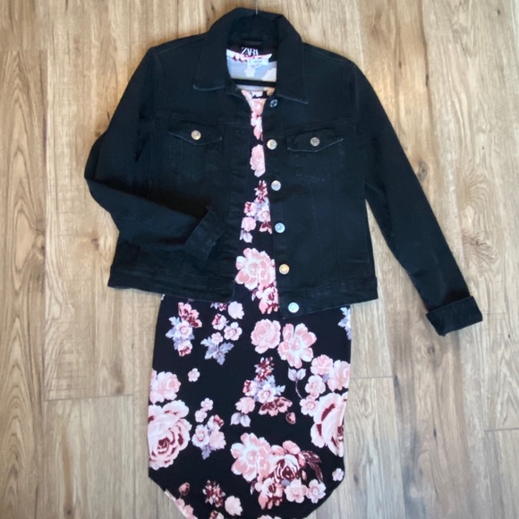 Everything must go !!! Black denim jacket - Picture 4 of 4